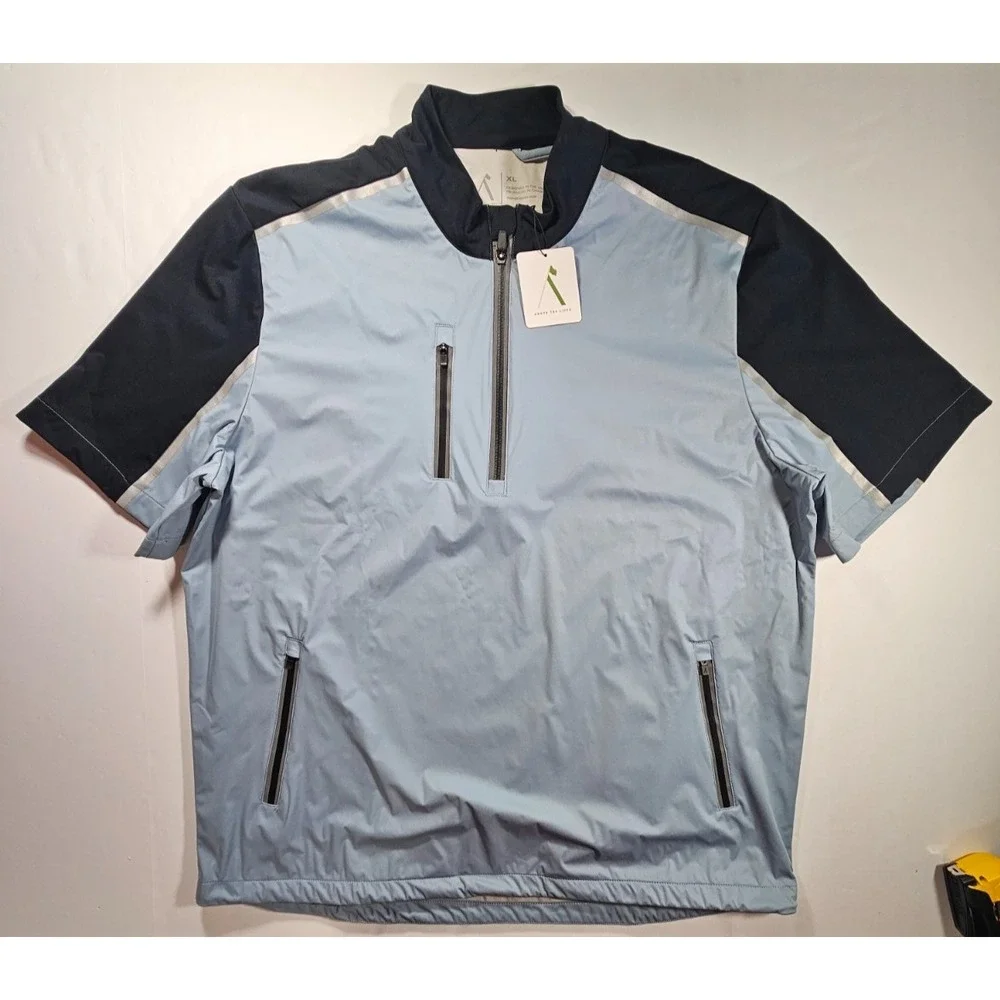 Above The Links Sound Golf Jacket Men's Denim/Black Sleeve XL - AL30423 Sound‎